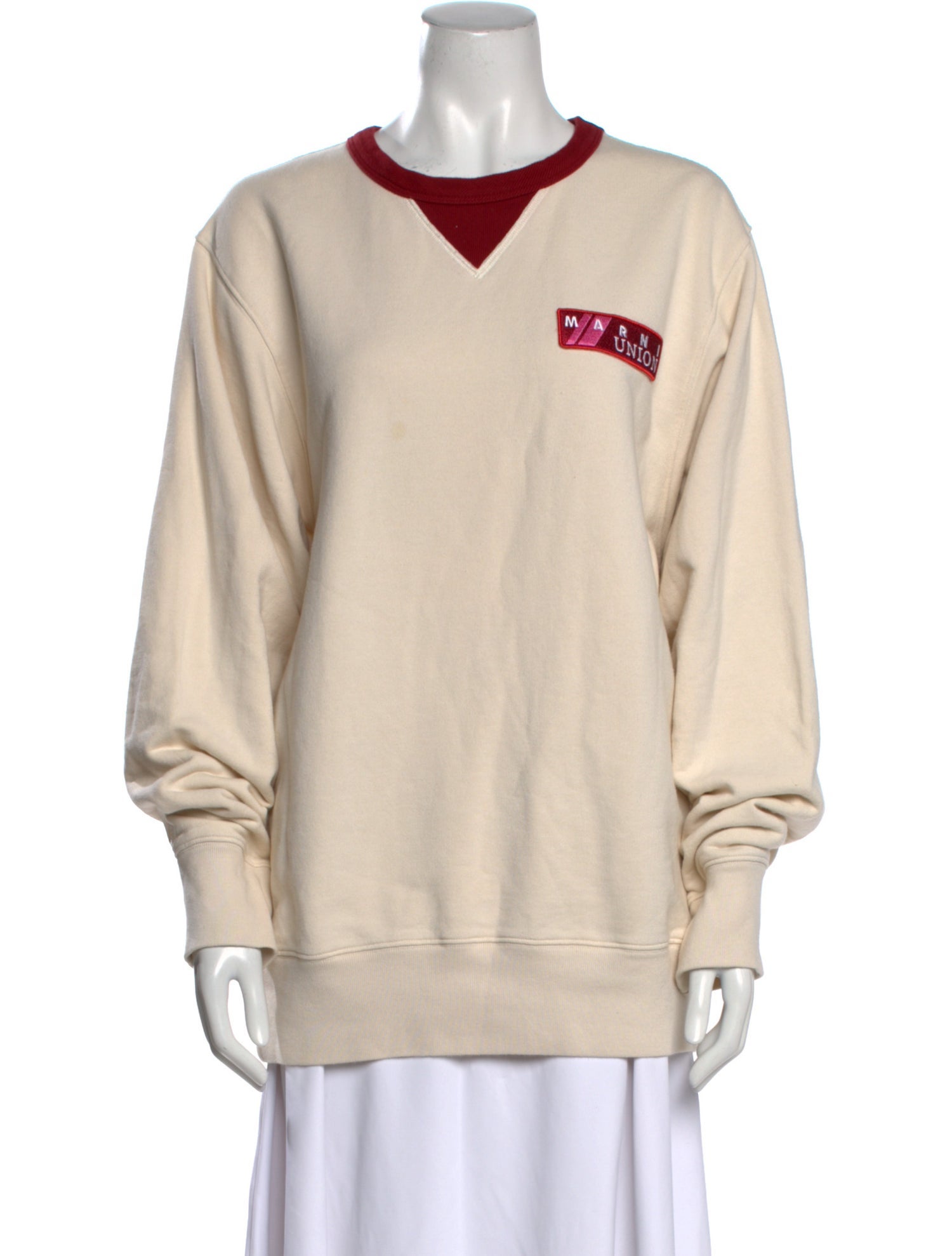 Marni Crew Neck Long Sleeve Sweatshirt