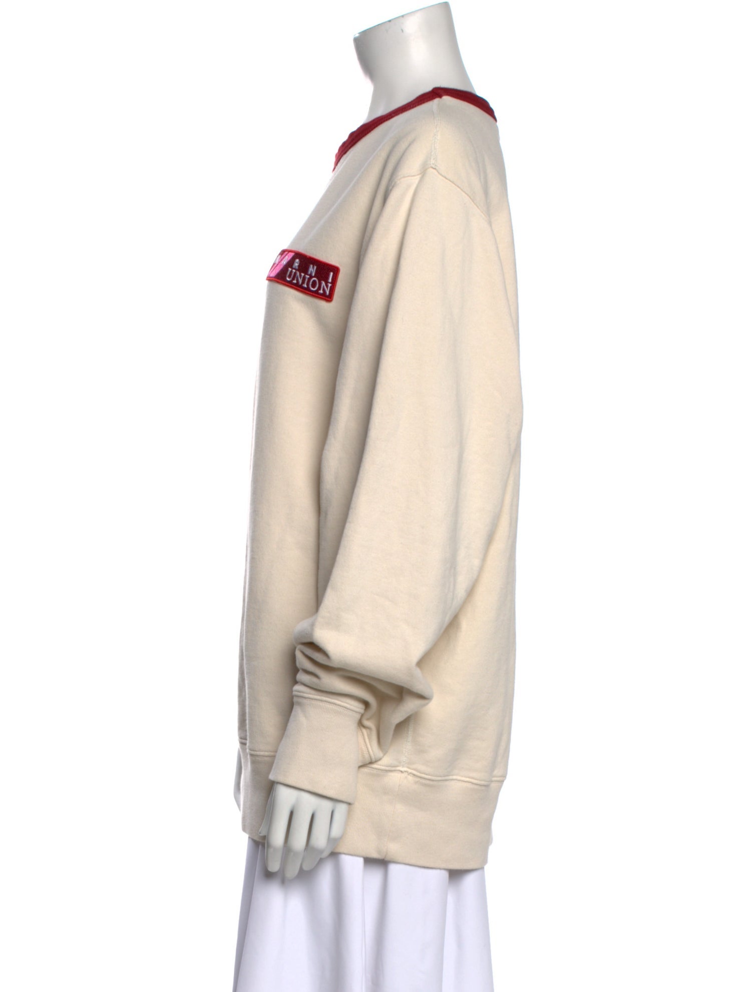 Marni Crew Neck Long Sleeve Sweatshirt