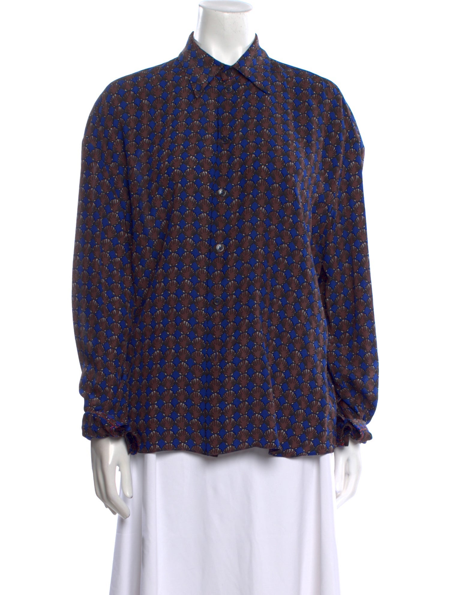 Marni Silk Printed Blouse