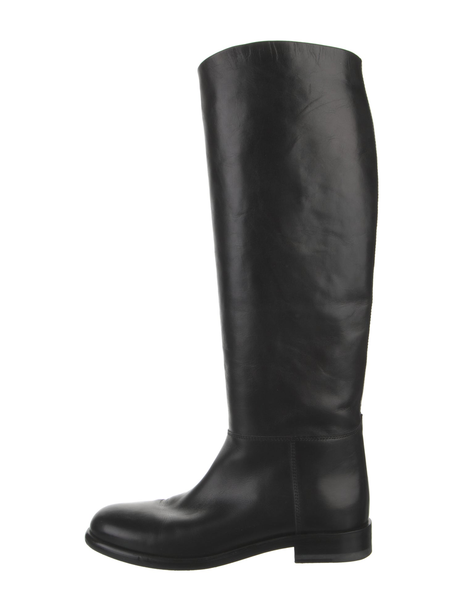 Marni Leather Riding Boots