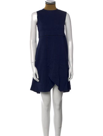 Marni Mock Neck Mini Dress