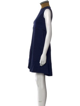 Marni Mock Neck Mini Dress