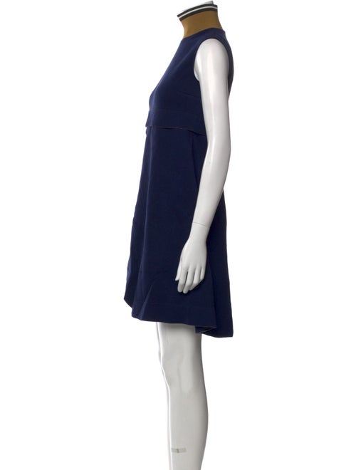 Marni Mock Neck Mini Dress