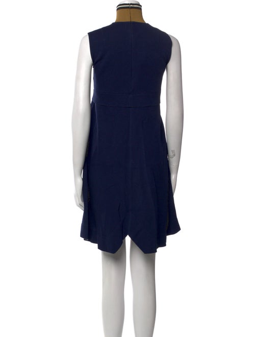 Marni Mock Neck Mini Dress