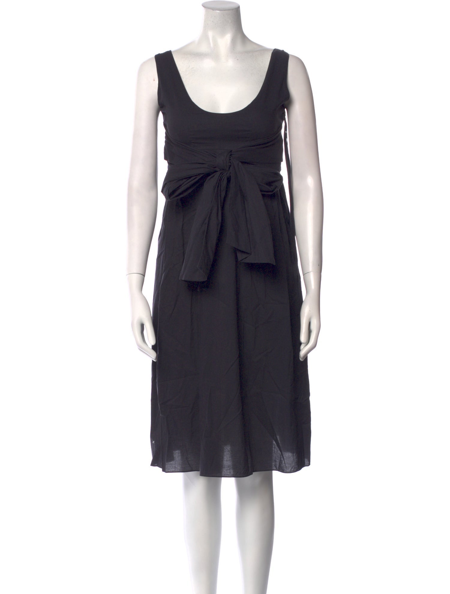 Marni Scoop Neck Knee-Length Dress