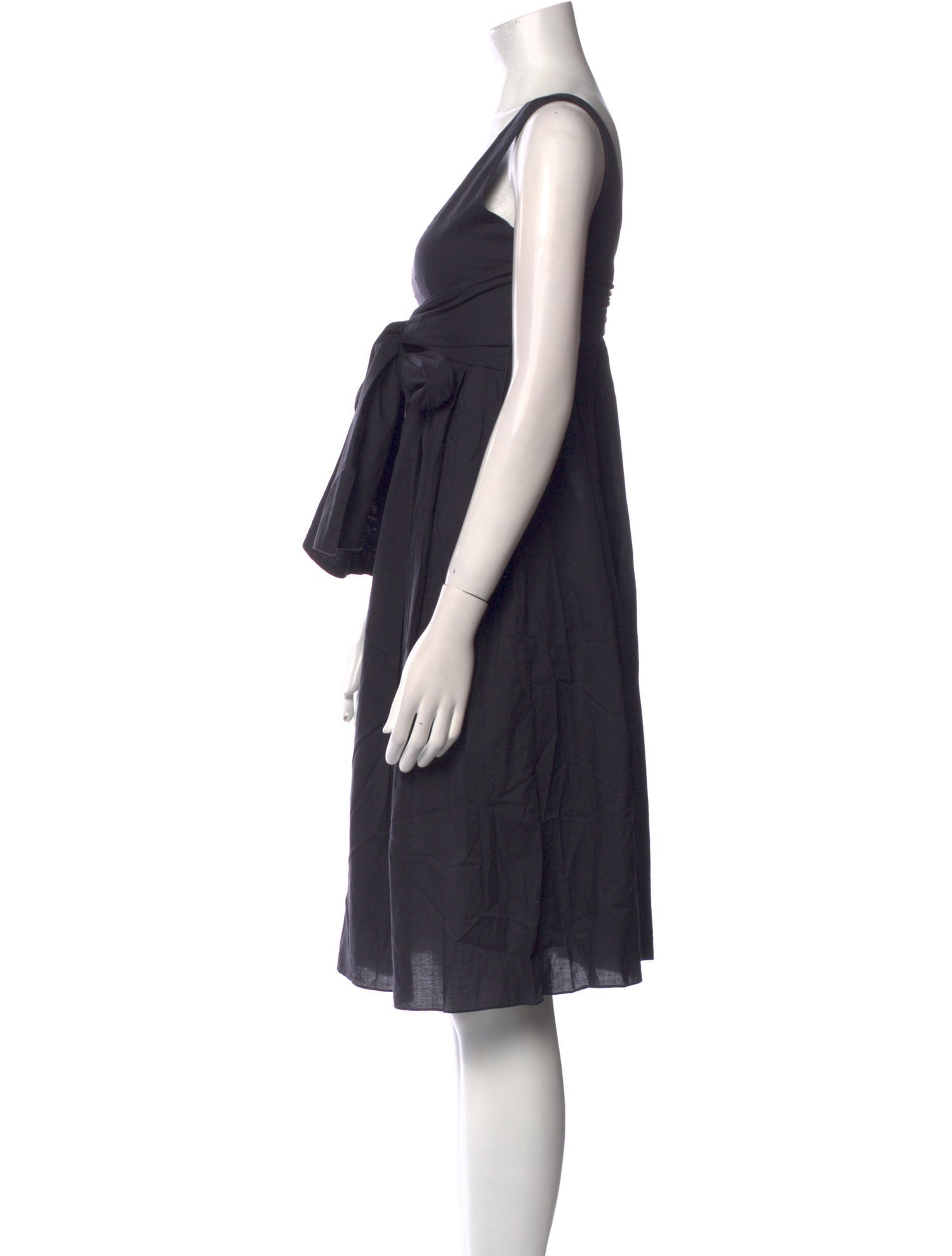 Marni Scoop Neck Knee-Length Dress