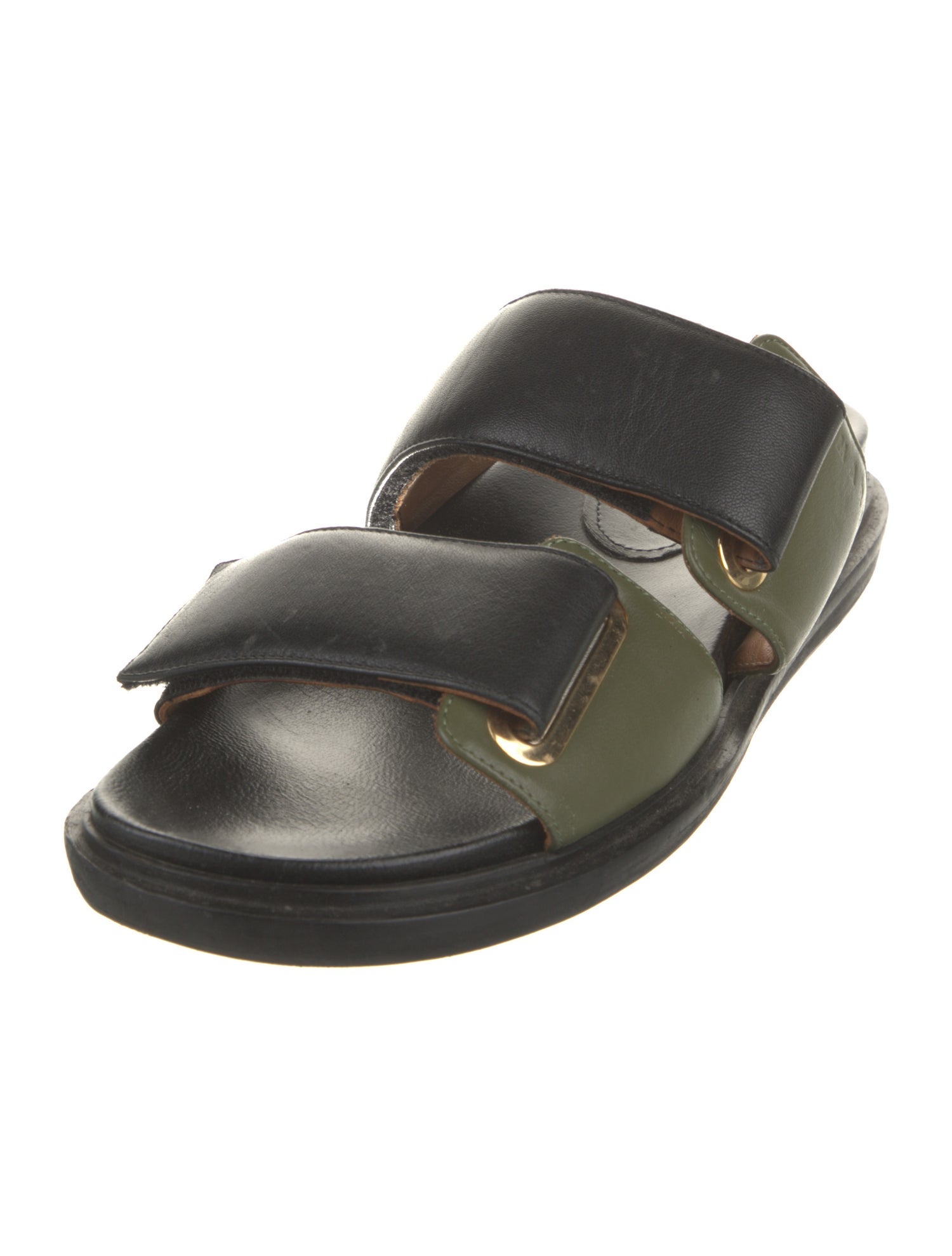 Marni Leather Slides