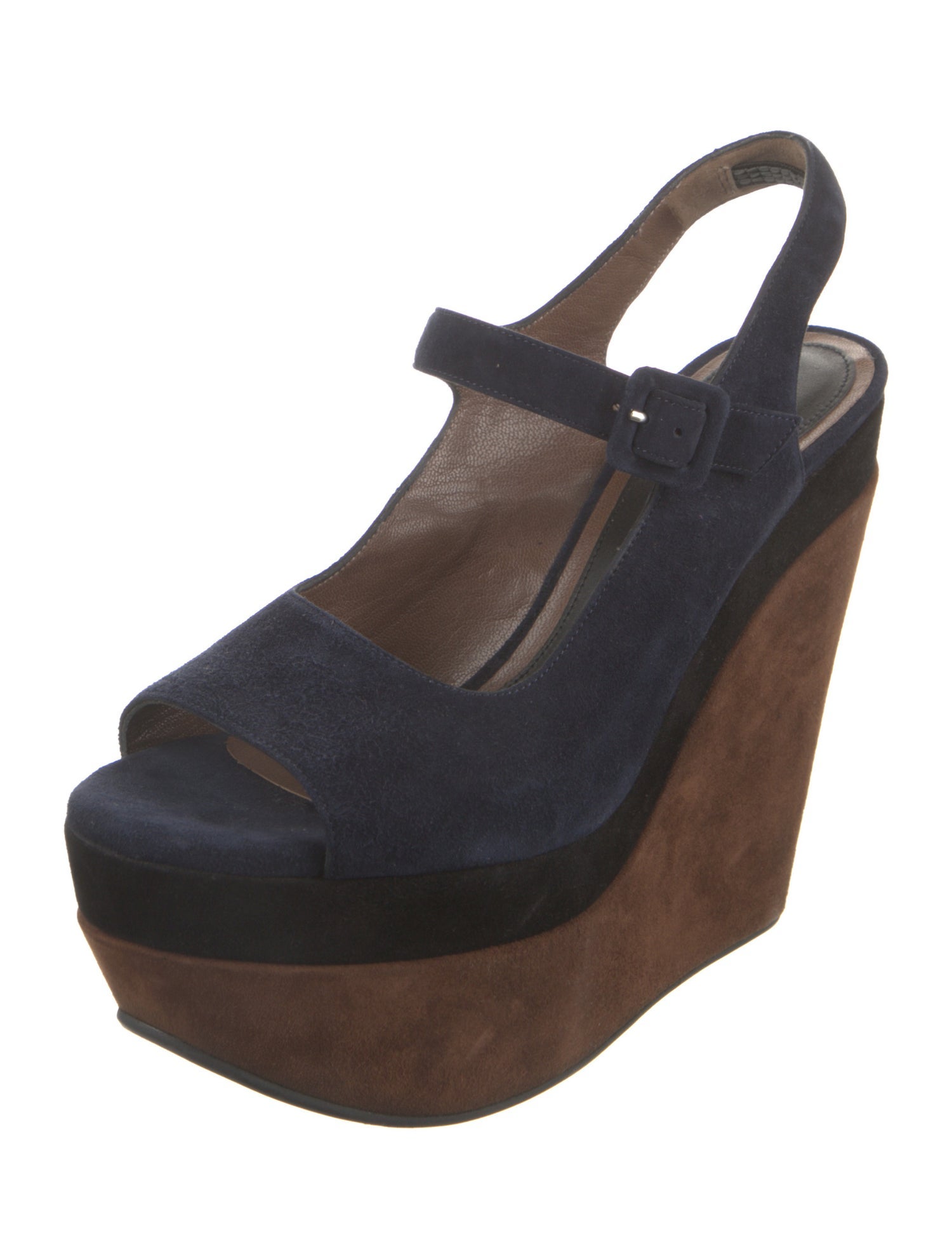 Marni Suede Slingback Sandals