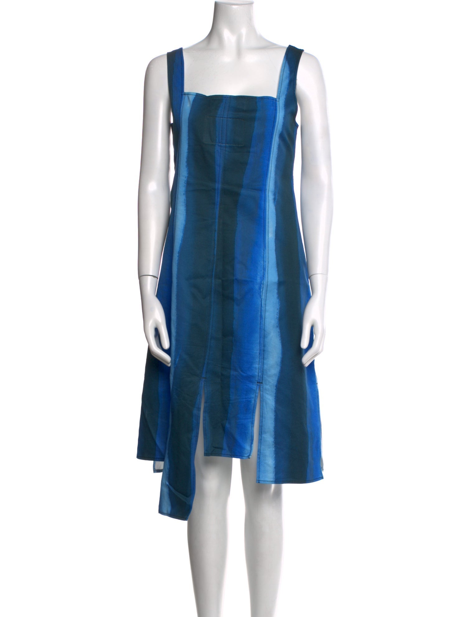 Marni Striped Knee-Length Dress