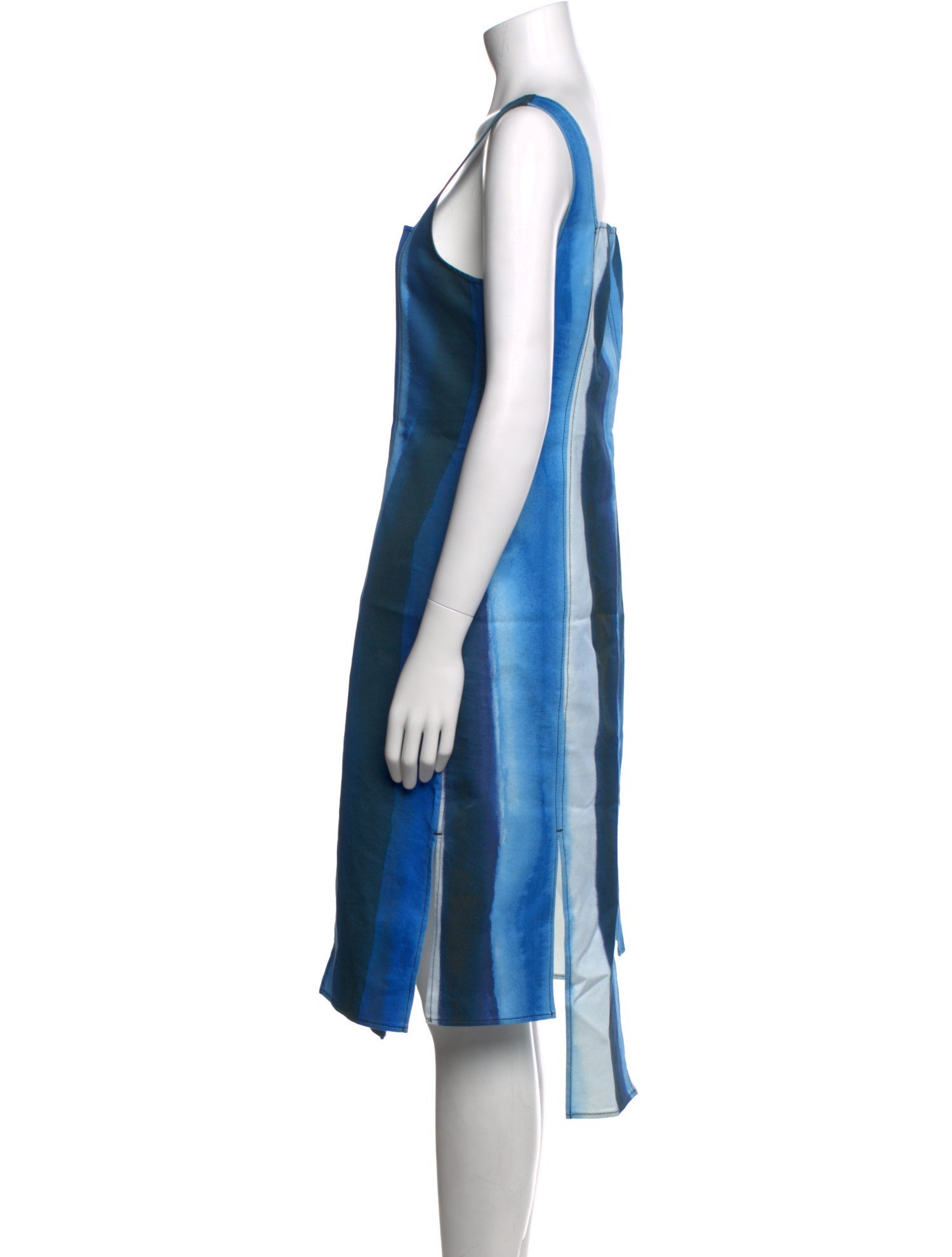 Marni Striped Knee-Length Dress