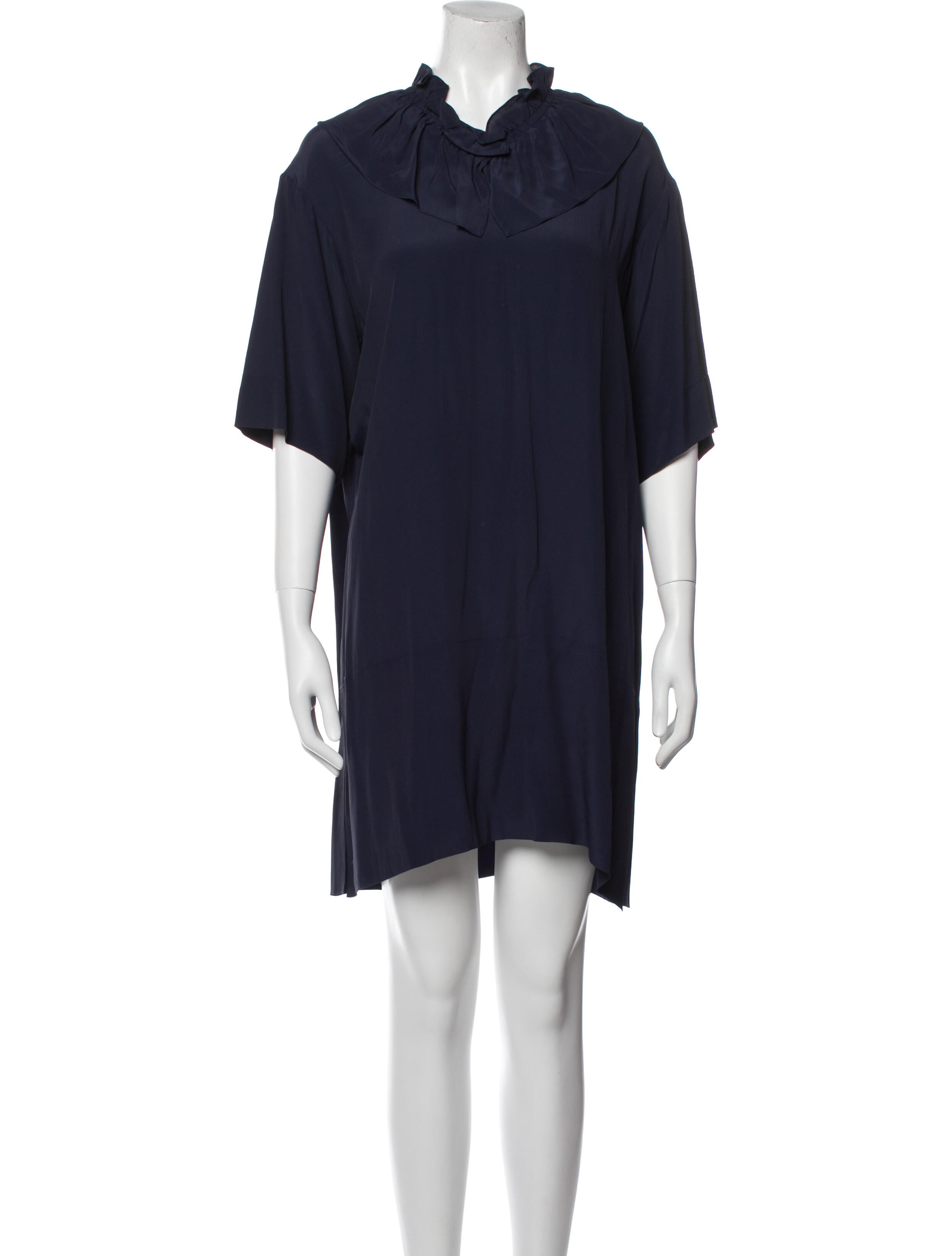 Marni Cowl Neck Mini Dress