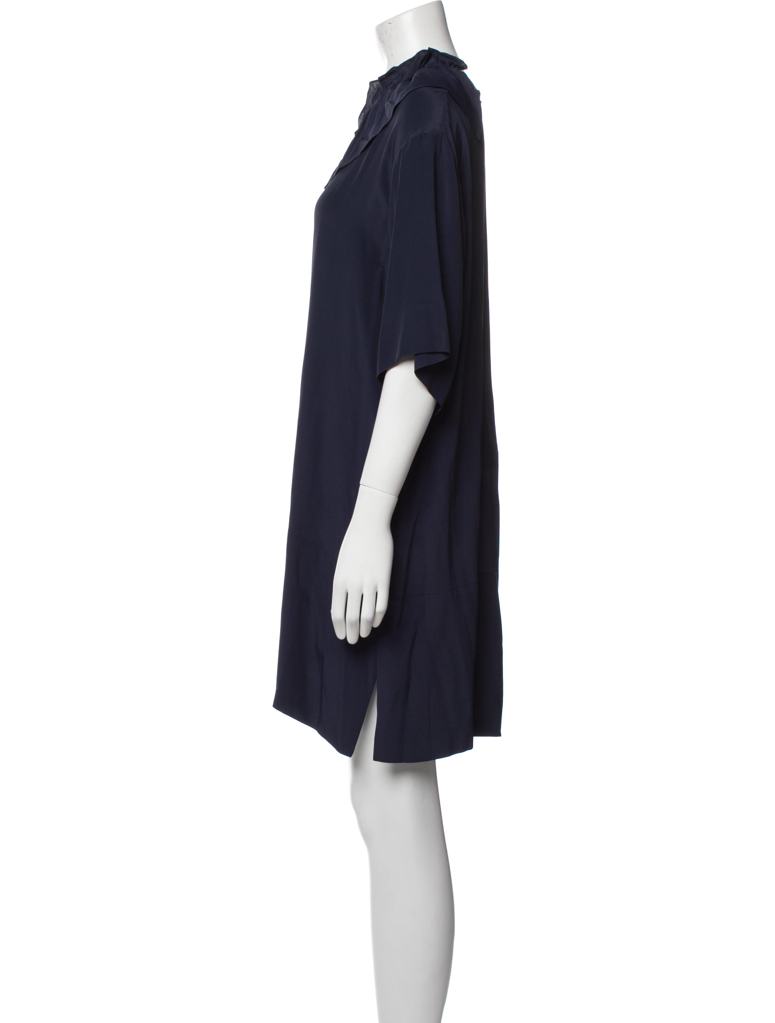 Marni Cowl Neck Mini Dress