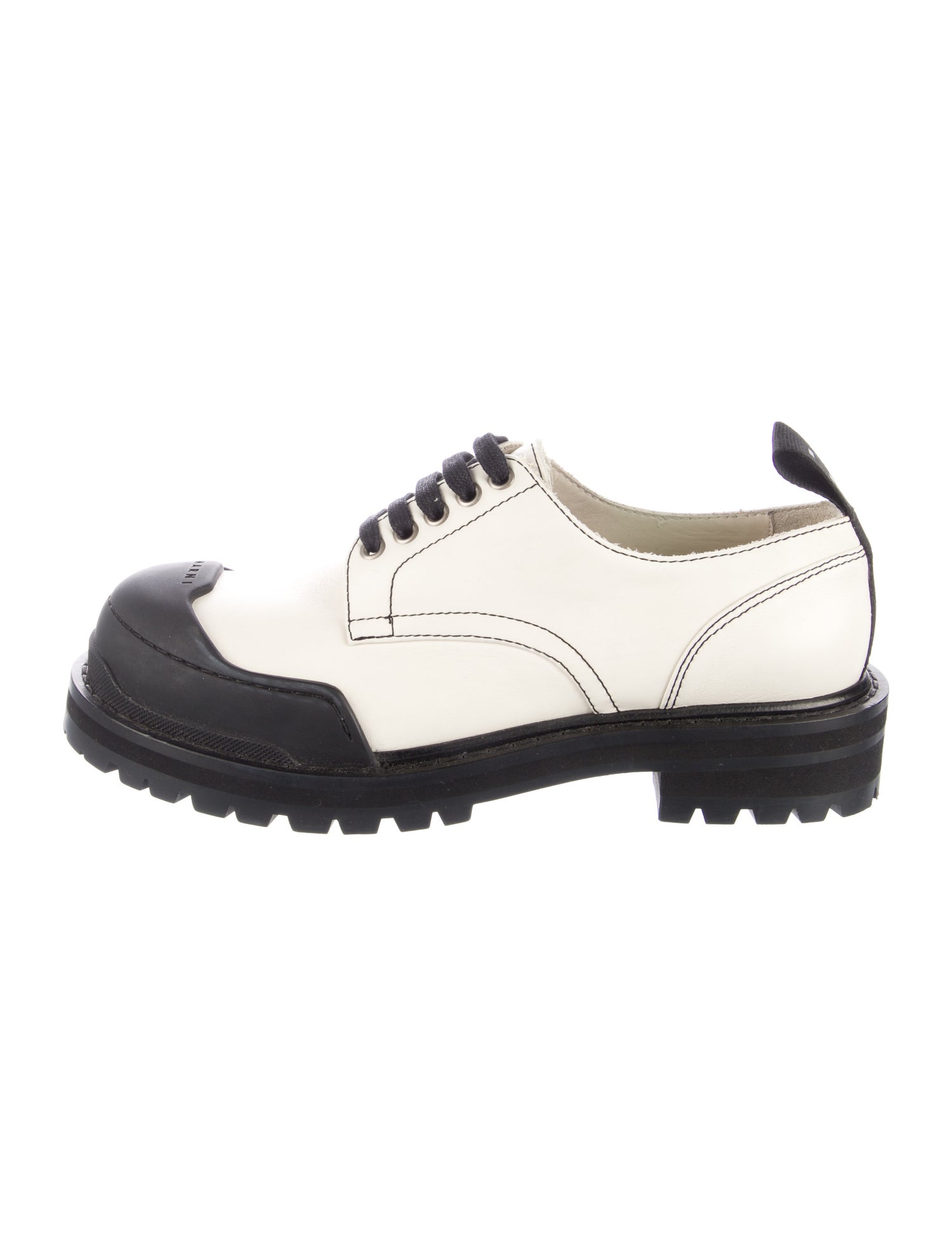 Marni Leather Lace-Up Boots