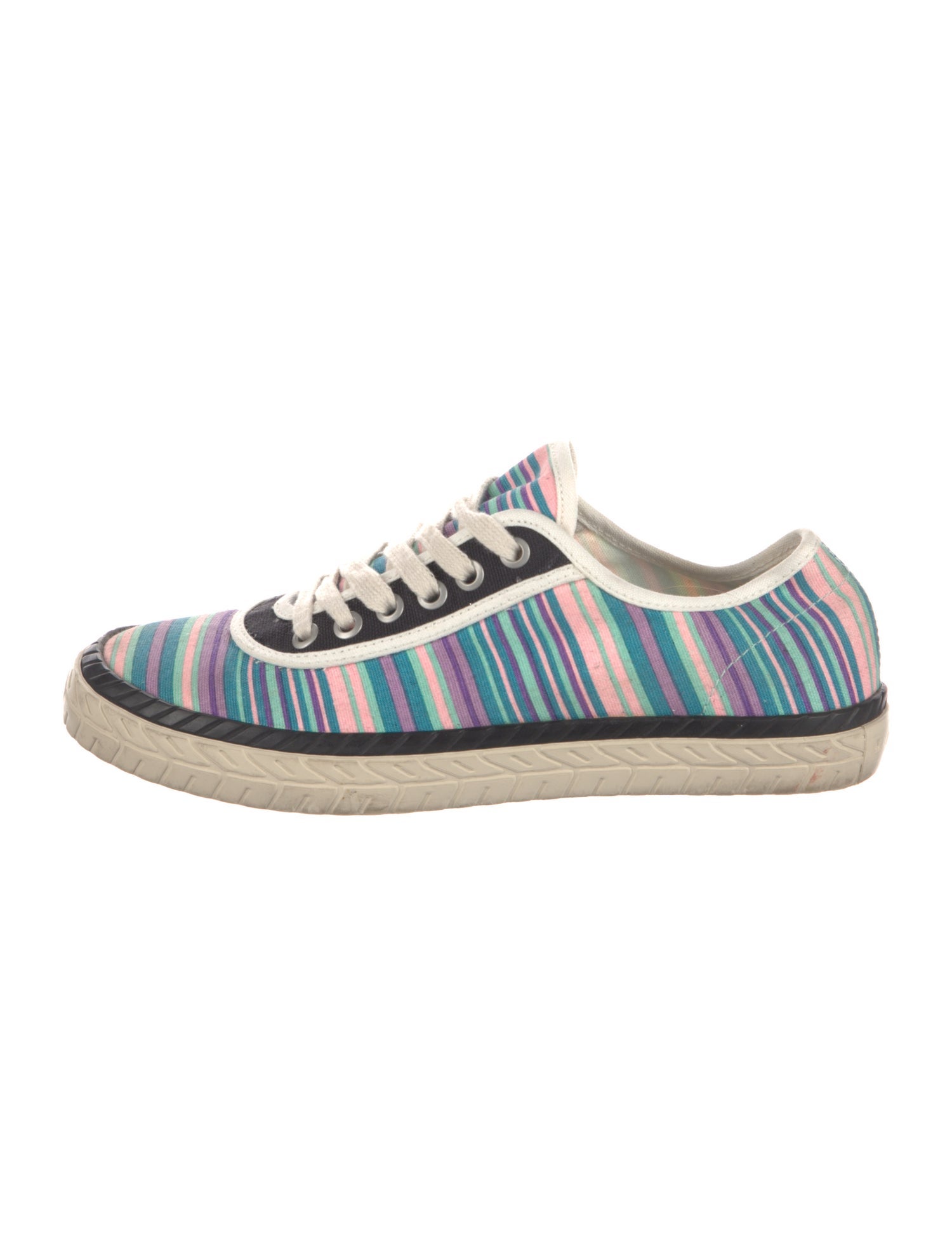 Marni Canvas Printed Sneakers