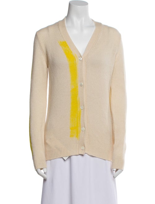 Marni Cashmere Colorblock Pattern Sweater