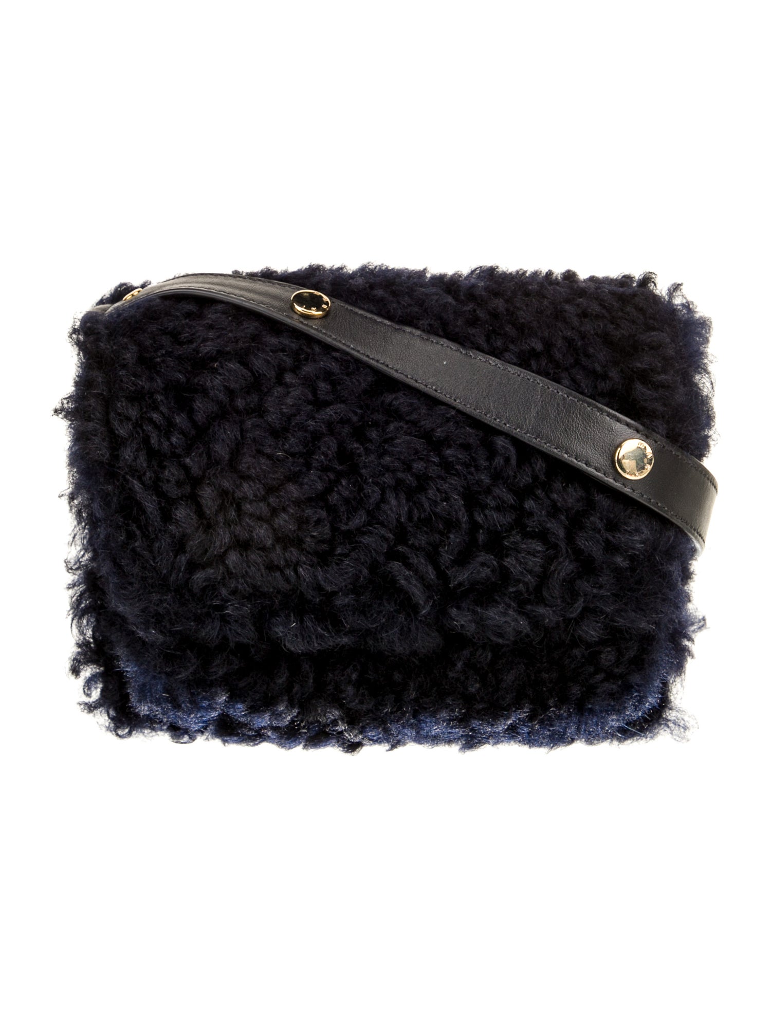 Marni Shearling Shoulder Bag