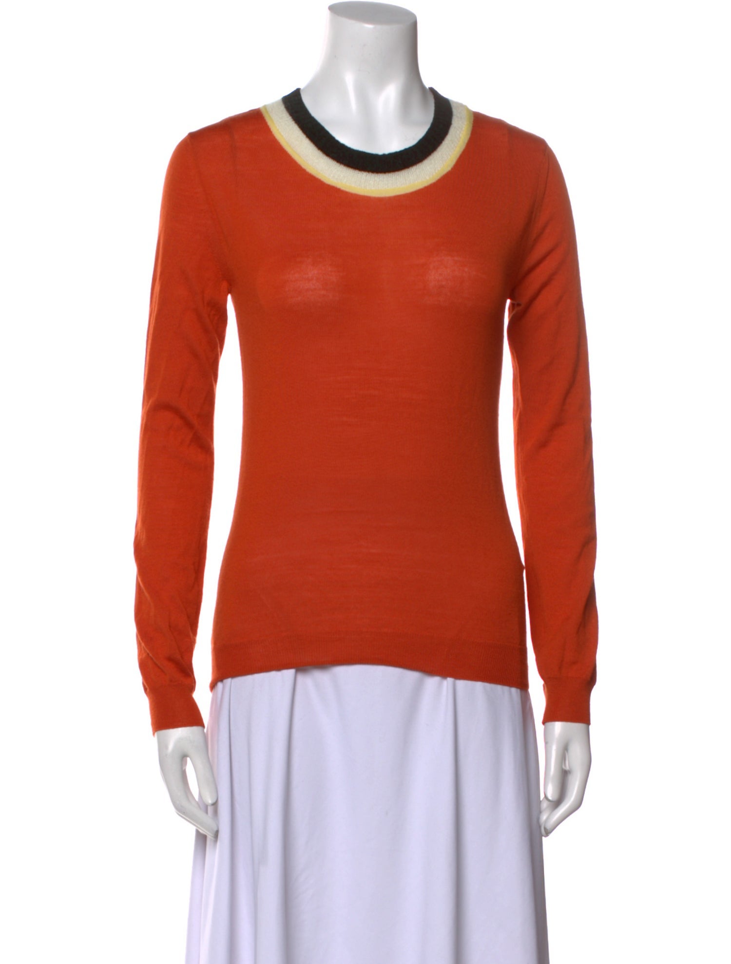 Marni Virgin Wool Crew Neck T-Shirt
