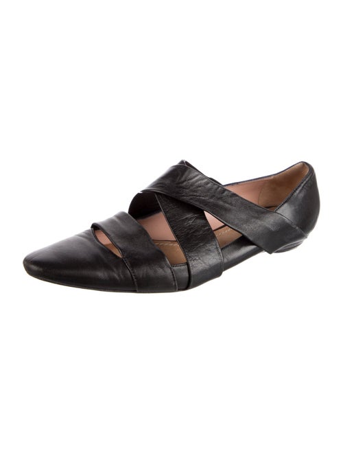 Marni Leather Ballet Flats