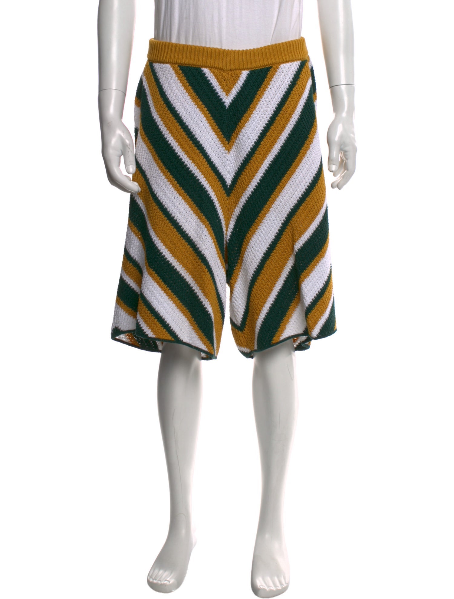 Marni Striped Jogger Shorts