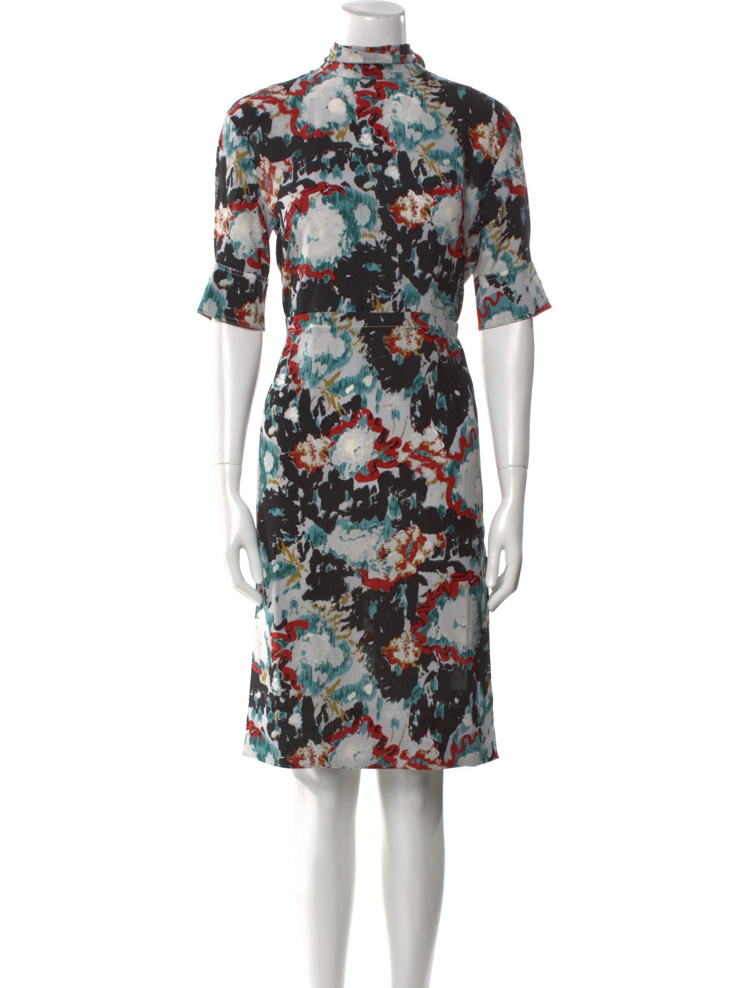 Marni Silk Knee-Length Dress