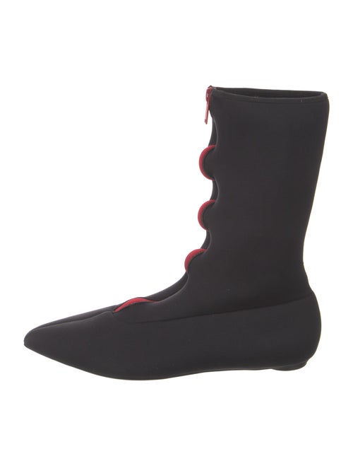 Marni Neoprene Lace-Up Boots