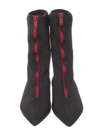 Marni Neoprene Lace-Up Boots