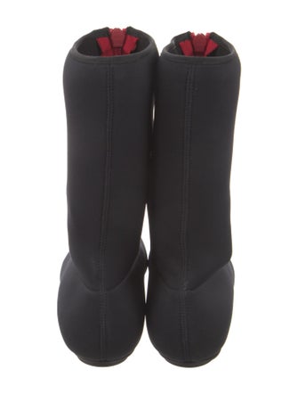 Marni Neoprene Lace-Up Boots