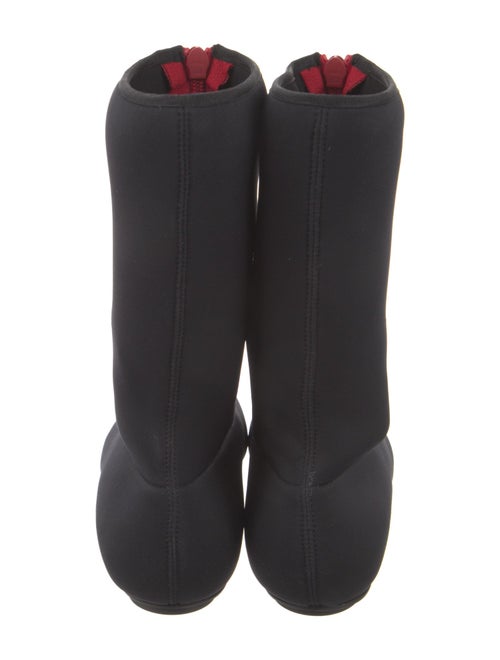 Marni Neoprene Lace-Up Boots