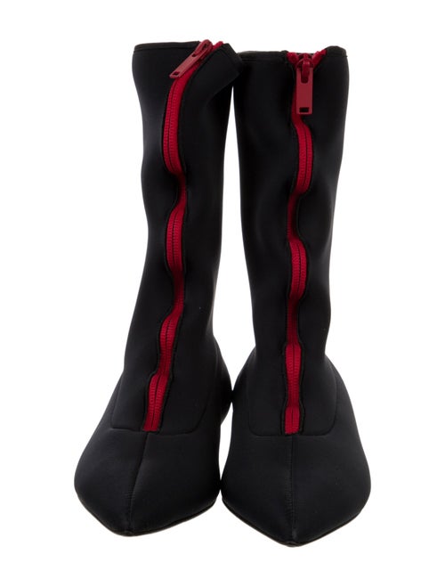 Marni Neoprene Colorblock Pattern Boots