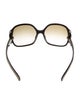 Marni Oversize Tinted Sunglasses