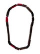Marni Horn & Resin Bead Strand Necklace