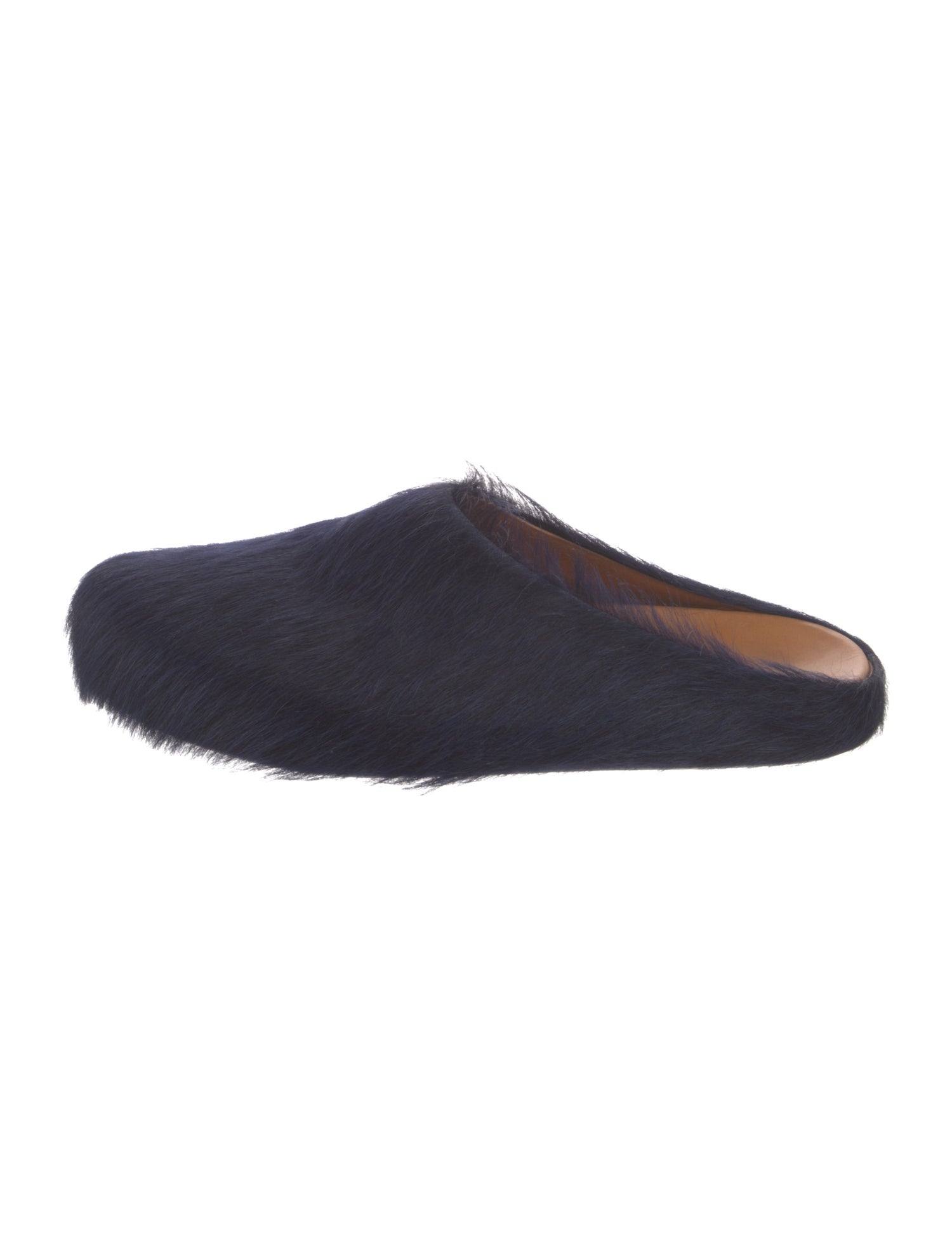 Marni Calf Hair Slippers