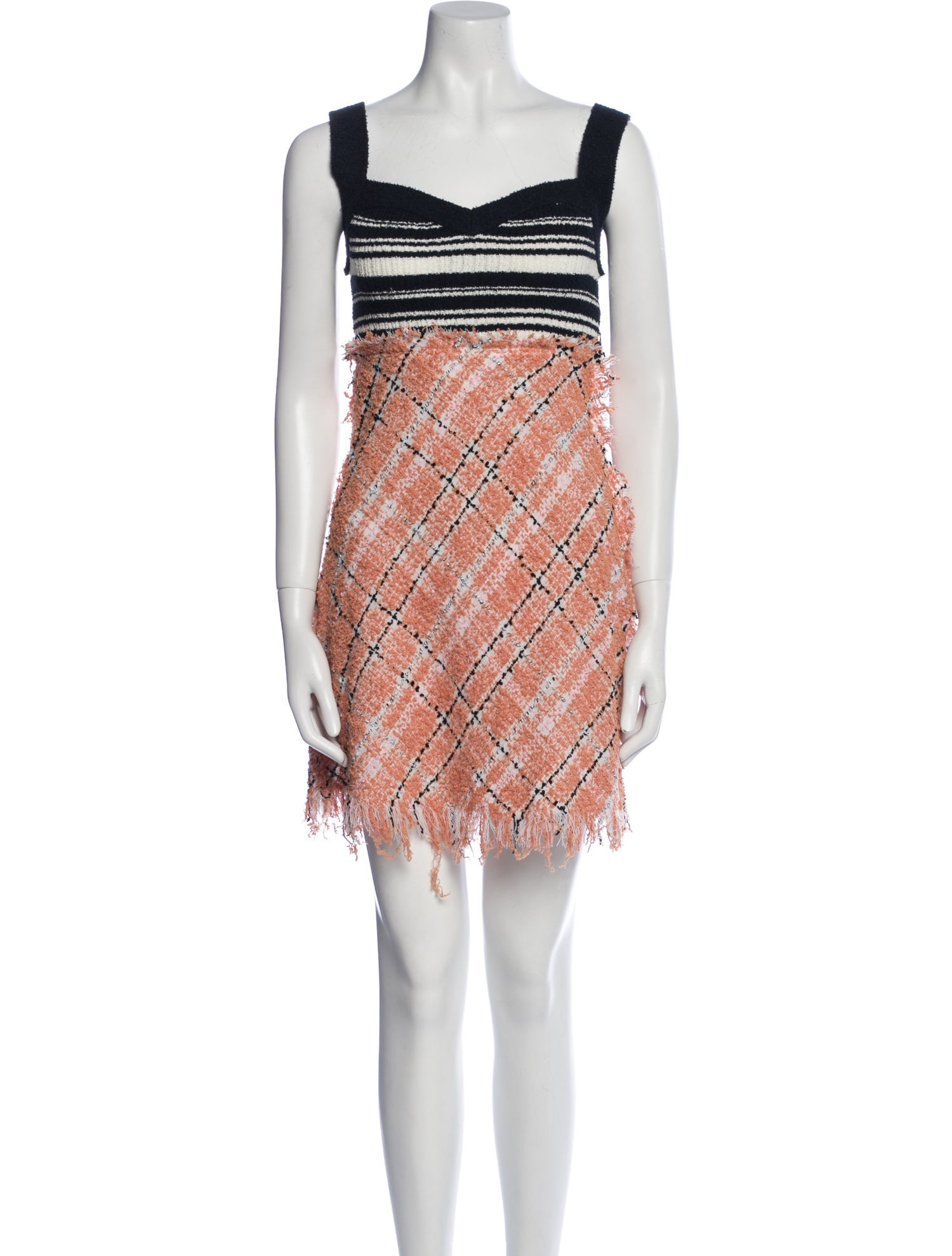 Marni Lace Pattern Mini Dress