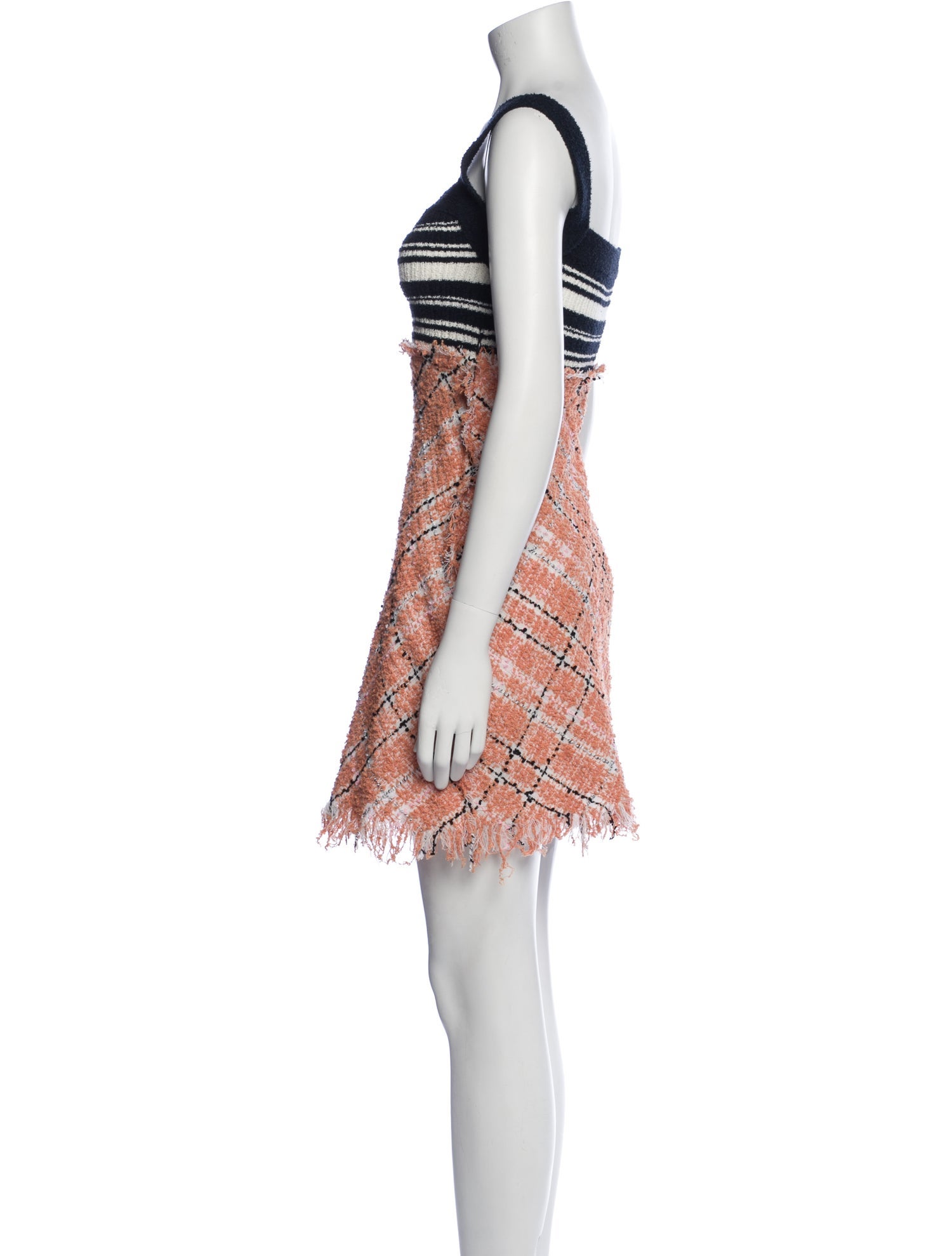 Marni Lace Pattern Mini Dress