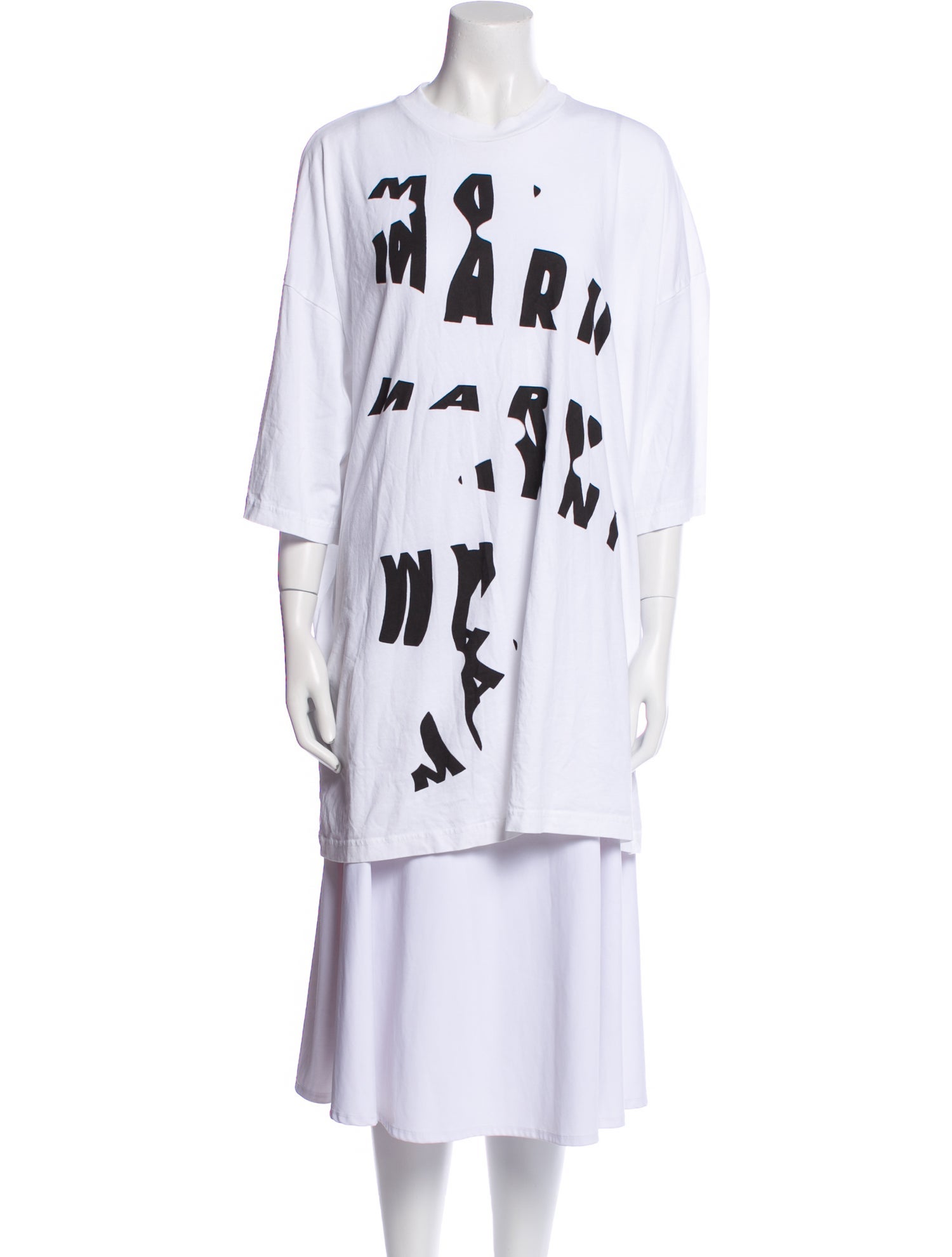 Marni Graphic Print Crew Neck T-Shirt
