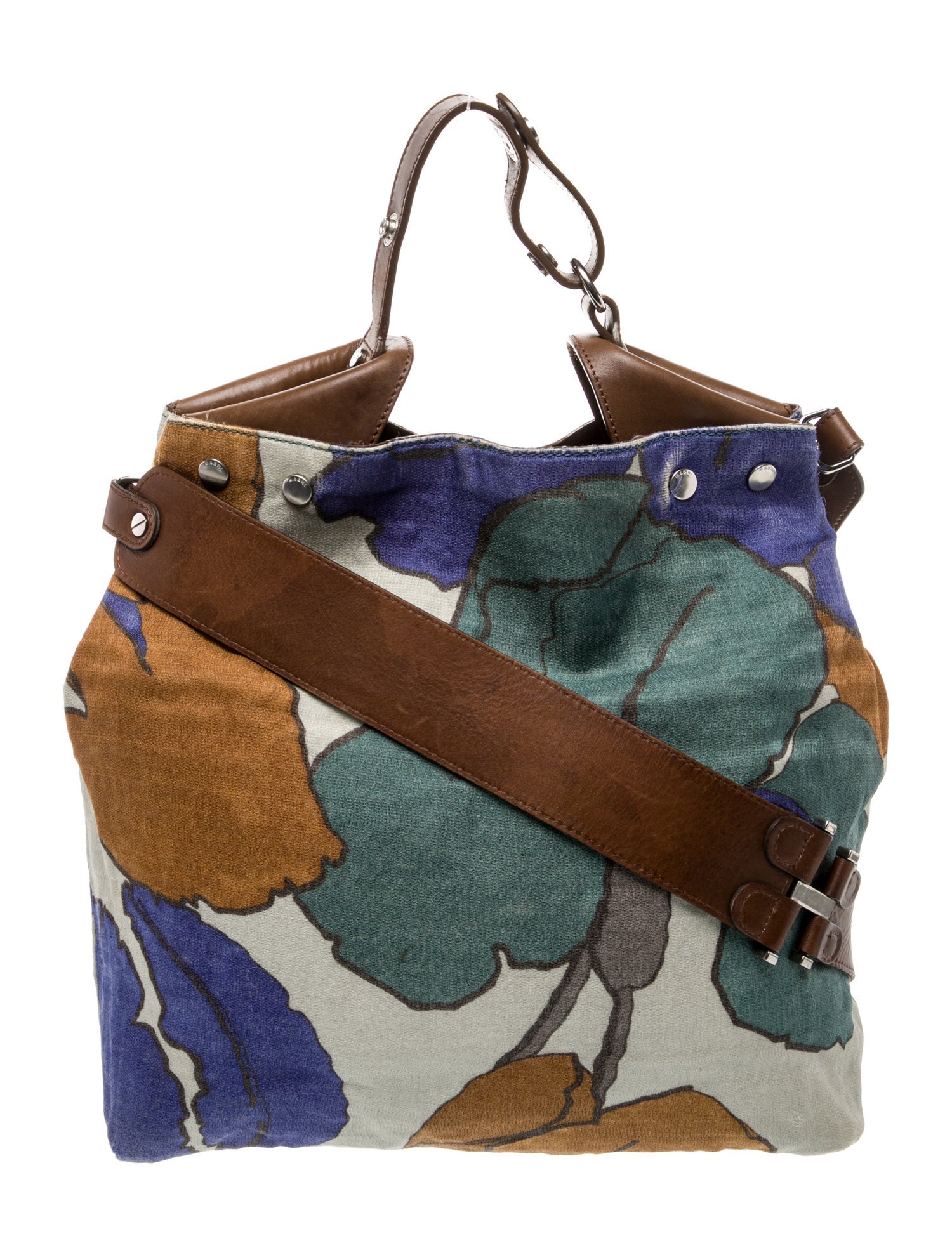 Marni Canvas Top Handle Bag Vintage