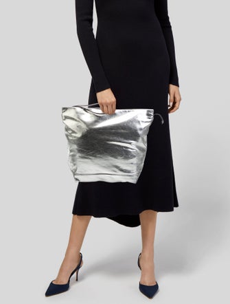 Marni Patent Leather Top Handle Bag