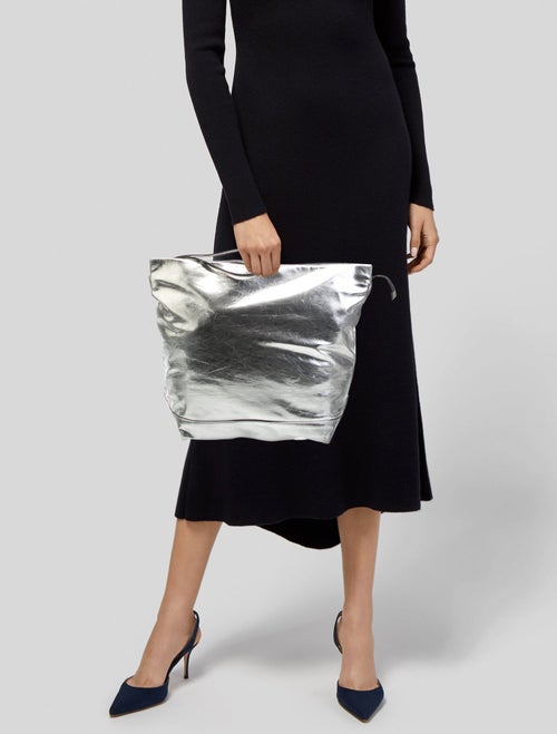 Marni Patent Leather Top Handle Bag