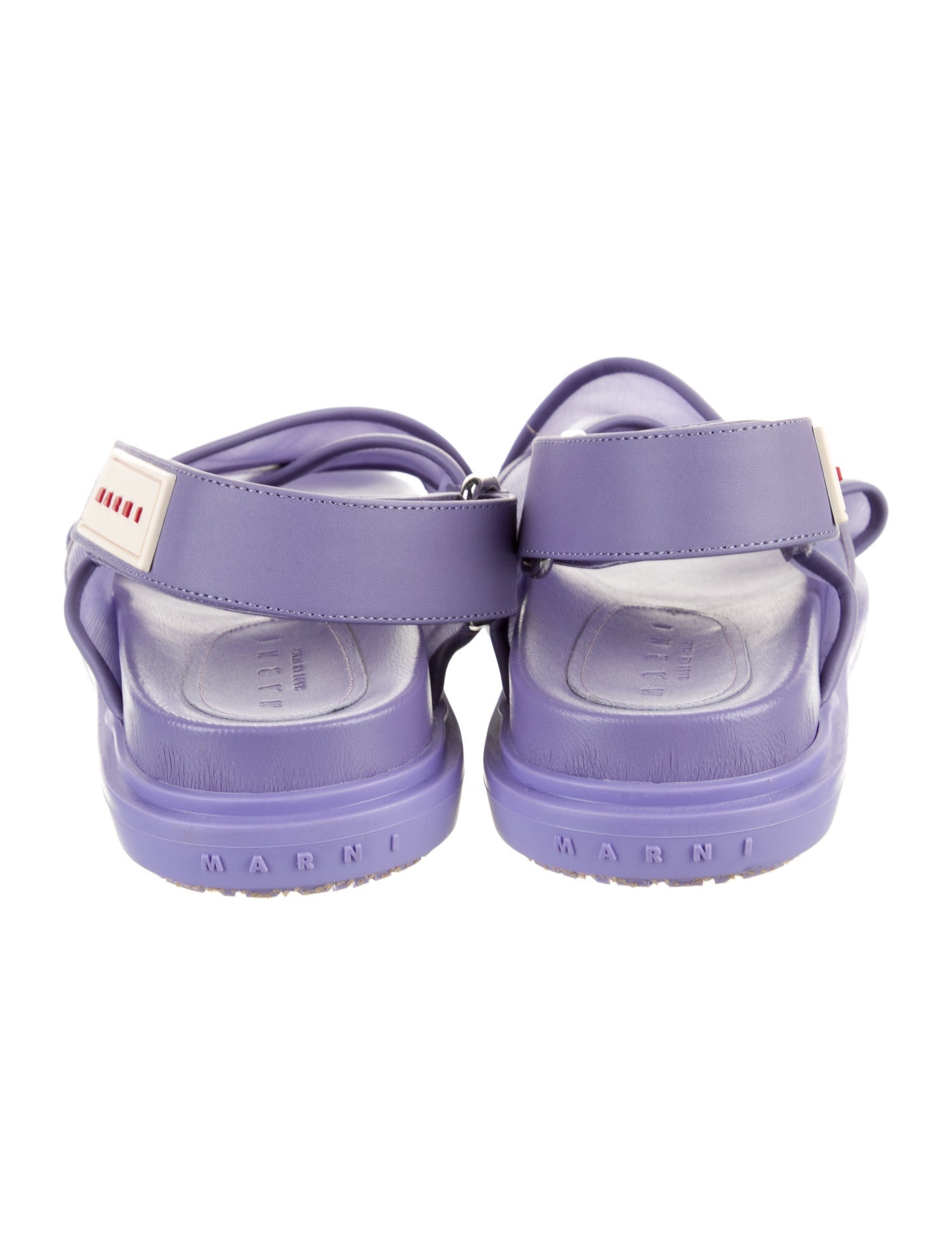 Marni Leather Slingback Sandals