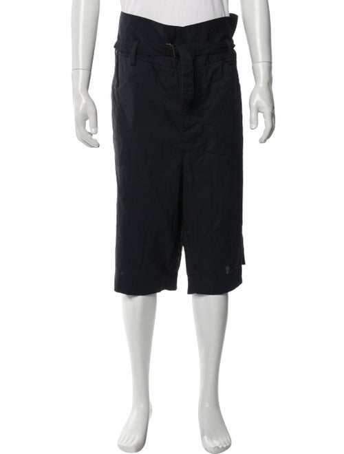 Marni Virgin Wool Flat Front Shorts