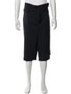 Marni Virgin Wool Flat Front Shorts