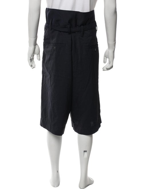 Marni Virgin Wool Flat Front Shorts
