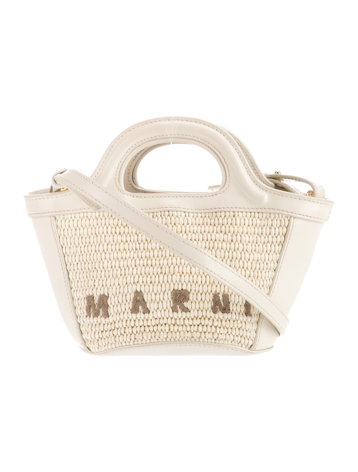 Marni Raffia Shoulder Bag