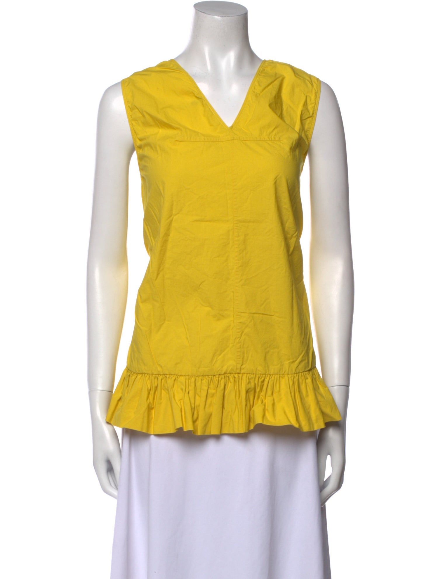 Marni V-Neck Sleeveless Top