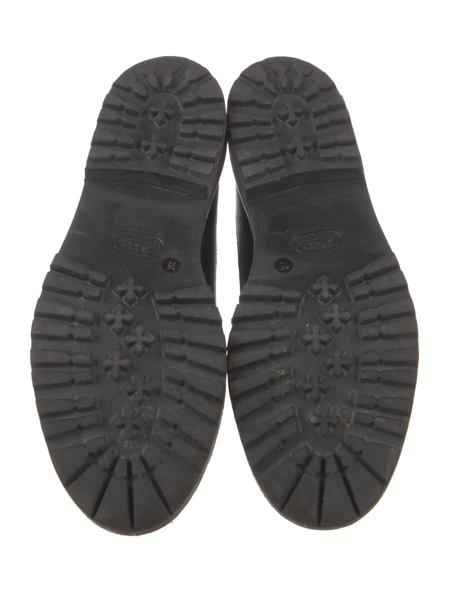 Marni Leather Lasercut Accents Oxfords