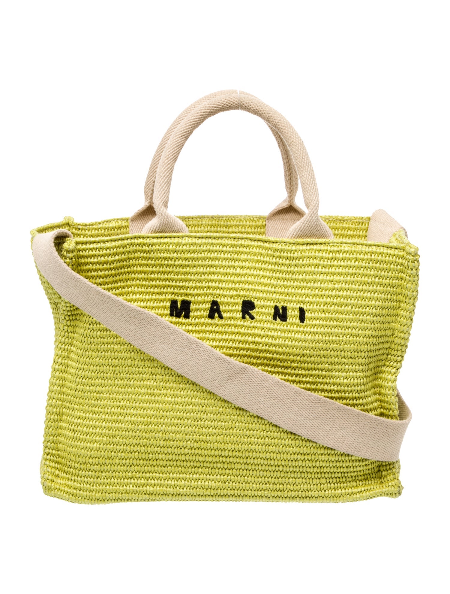 Marni Raffia Bucket Bag
