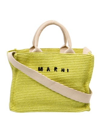 Marni Raffia Bucket Bag
