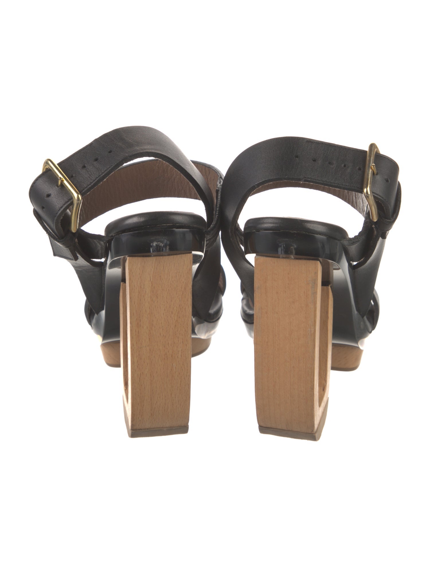 Marni Leather Slingback Sandals