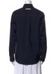 Marni Virgin Wool Long Sleeve Button-Up Top