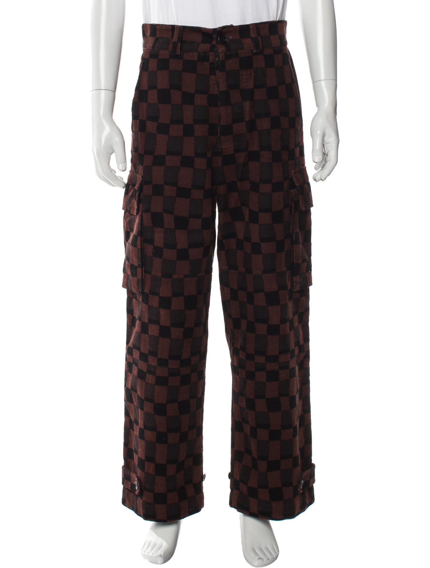 Marni Plaid Print Pants